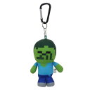 マインクラフト マスコット カラビナ付きマスコット ゾンビ Minecraft ケイカンパニー かわいい ミニぬいぐるみ ゲームキャラクター グッズ シネマコレクション(4)