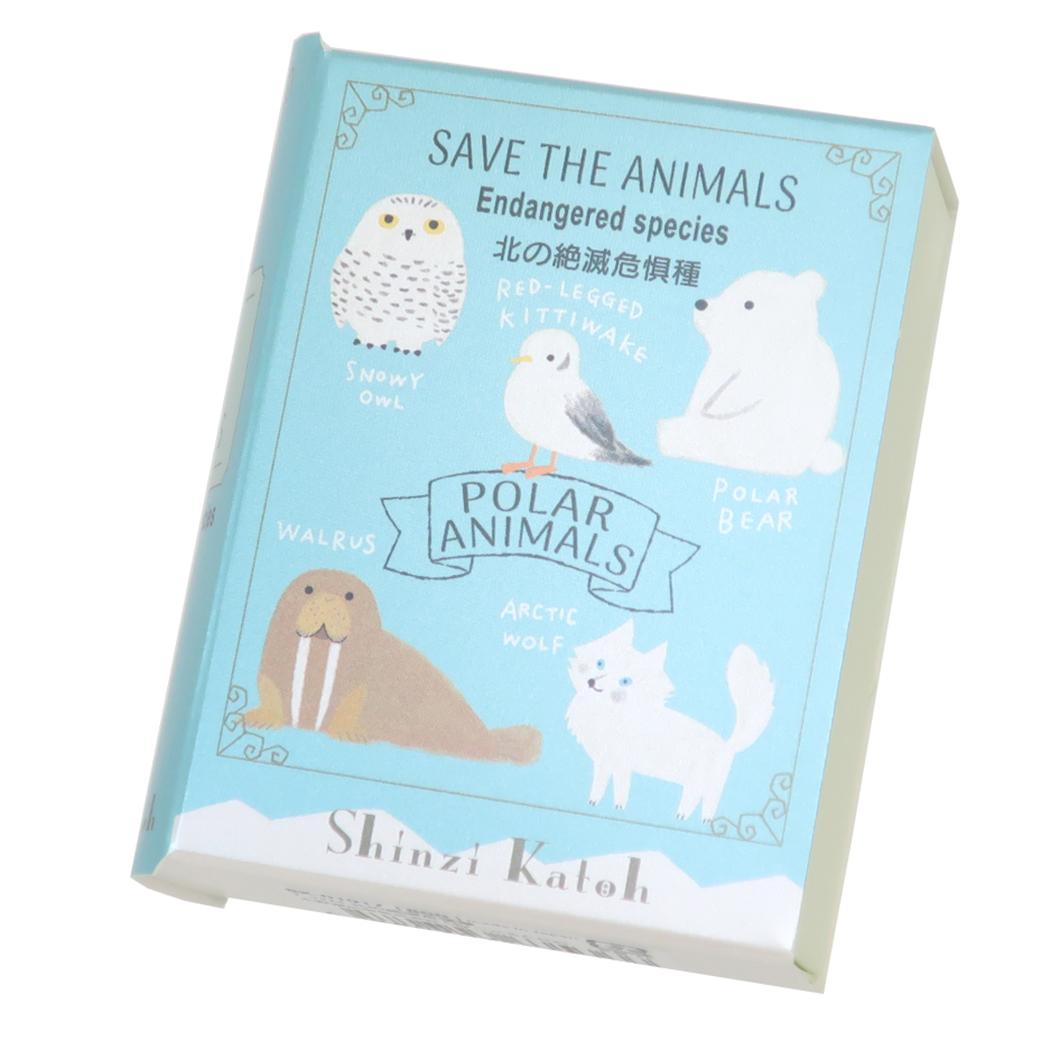 【12月は毎日ポイント10倍!】メモ帳 ブックメモ 北の絶滅危惧種 木野瀬印刷 文具 かわいい グッズ シネマコレクション