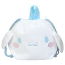 シナモロール 巾着袋 ぬいぐるみマルチ巾着 きんちゃくポーチ サンリオ ティーズファクトリー 小物入れ キャラクター グッズ メール便可 シネマコレクション