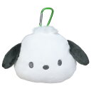 ポチャッコ ミニポーチ カラビナ付きぬいぐるみファスナーマスコット サンリオ ティーズファクトリー 小物入れ キャラクター グッズ シネマコレクション(4)