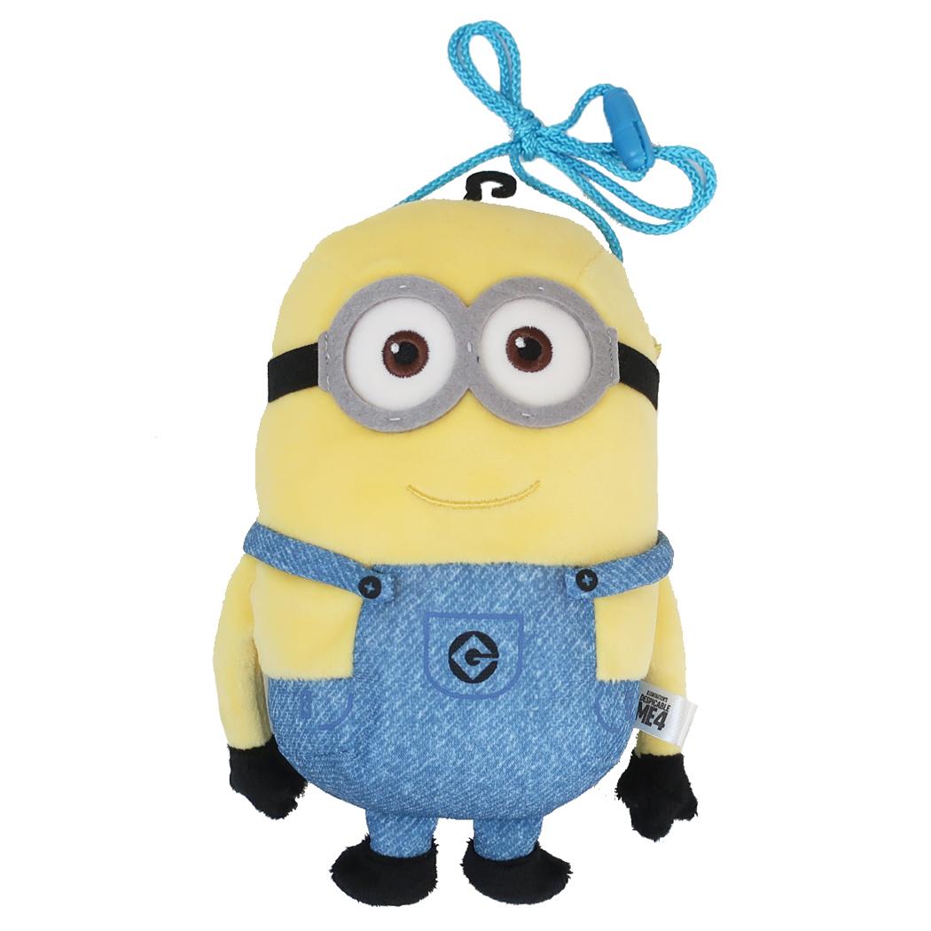 怪盗グルーのミニオン超変身 キッズポシェット ネックポーチ ガス ユニバーサル映画 ケイカンパニー プレゼント キャラクター グッズ シネマコレクション