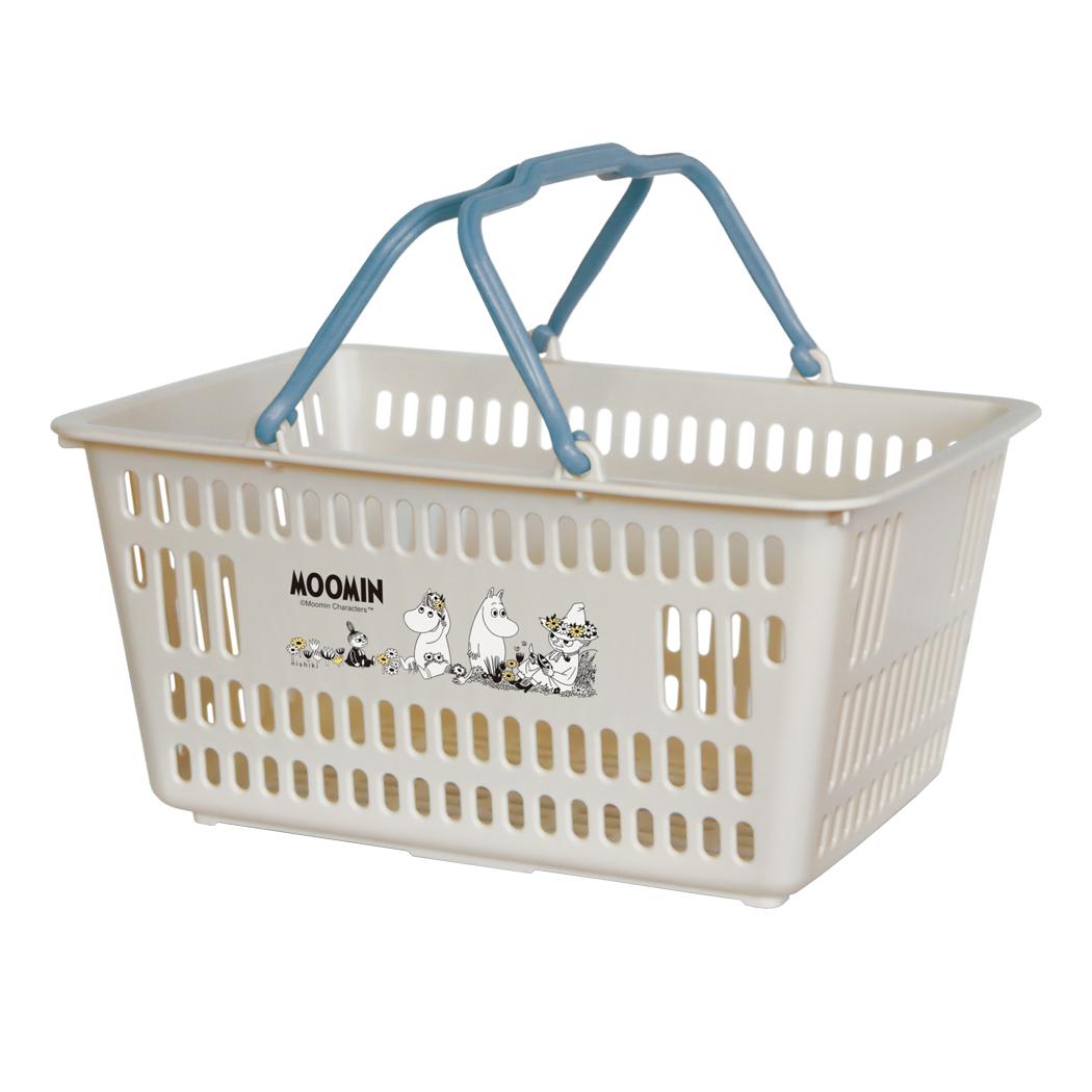 ムーミン 収納用品 チョコバス BExDB-fri 北欧 錦化成 収納カゴ キャラクター グッズ シネマコレクション