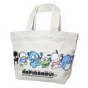 はぴだんぶい ランチトート 帆布ランチバッグ サンリオ ヤスダ通商 手提げかばん 通勤 通学 キャラクター グッズ シネマコレクション
