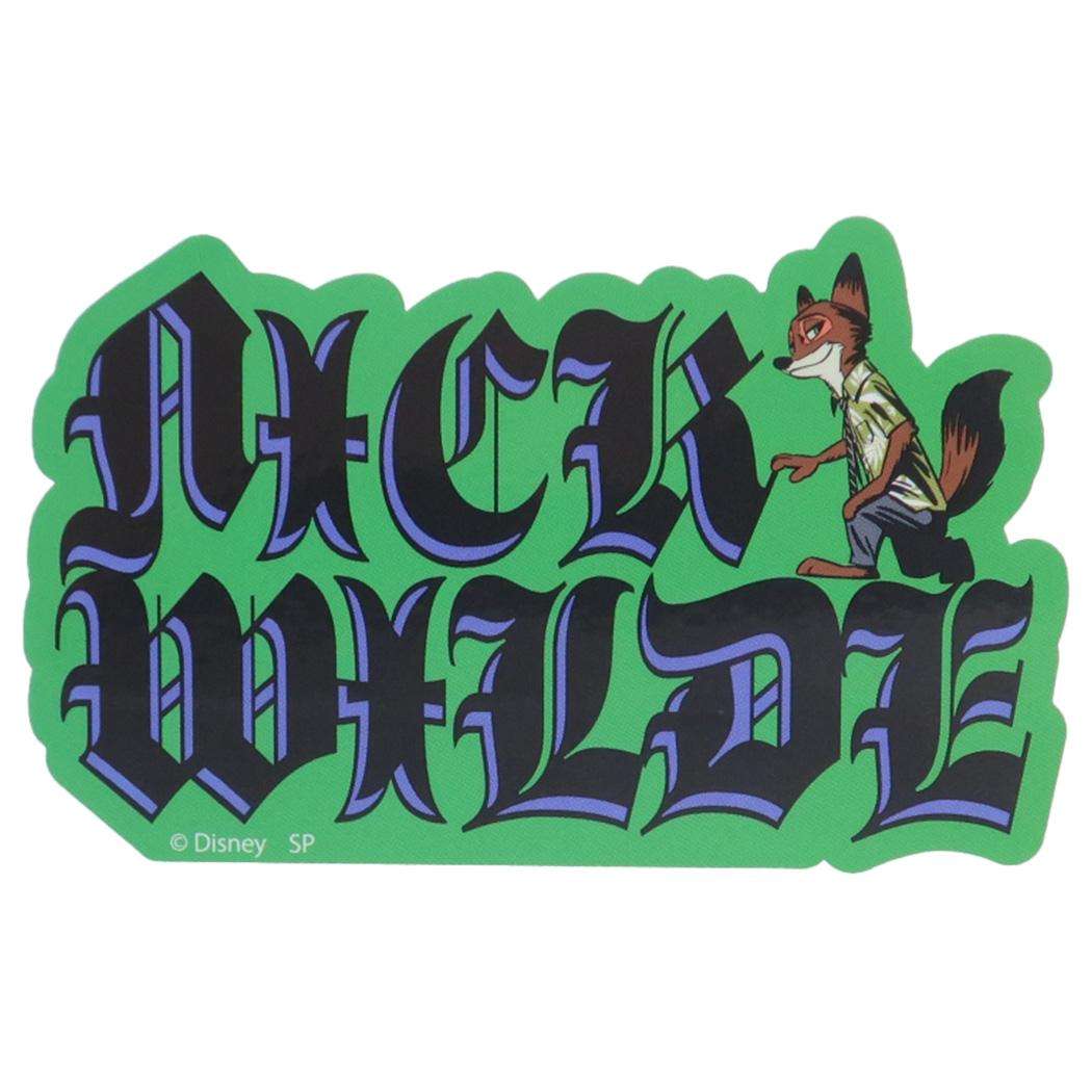 ズートピア ダイカットシール キャラクターステッカー ニック GR ディズニー スモールプラネット ダイ..