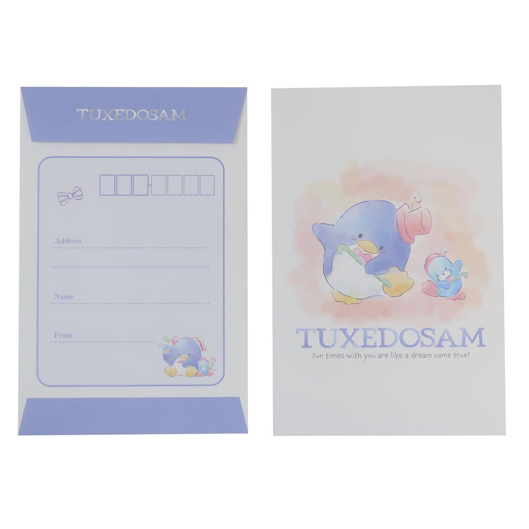 【12月は毎日ポイント10倍！】タキシードサム 手紙セット レターセット レトロ水彩 サンリオ 山野紙業 便箋 封筒 シール キャラクター グッズ メール便可 シネマコレクション
