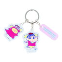 クレヨンしんちゃんxサンリオキャラクターズ キーリング 3連アクリルキーホルダー C サンリオ サンスター文具 プレゼント アクキー キャラクター グッズ メール便可 シネマコレクション