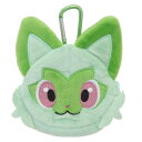 ポケットモンスター ミニポーチ カラナビ付ミニミニポーチ ニャオハ ポケモン マルヨシ 小物入れ キャラクター グッズ メール便可 シネマコレクション
