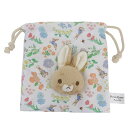ピーターラビット 巾着袋 ボアフェイス巾着 きんちゃくポーチ フラワー ナカジマ 小物入れ 絵本キャラクター グッズ シネマコレクション