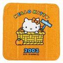 ハローキティ ミニタオル KT50th プチタオル 2003 サンリオ 野村タオル 入園入学準備 幼稚園 キャラクター グッズ メール便可 シネマコレクション