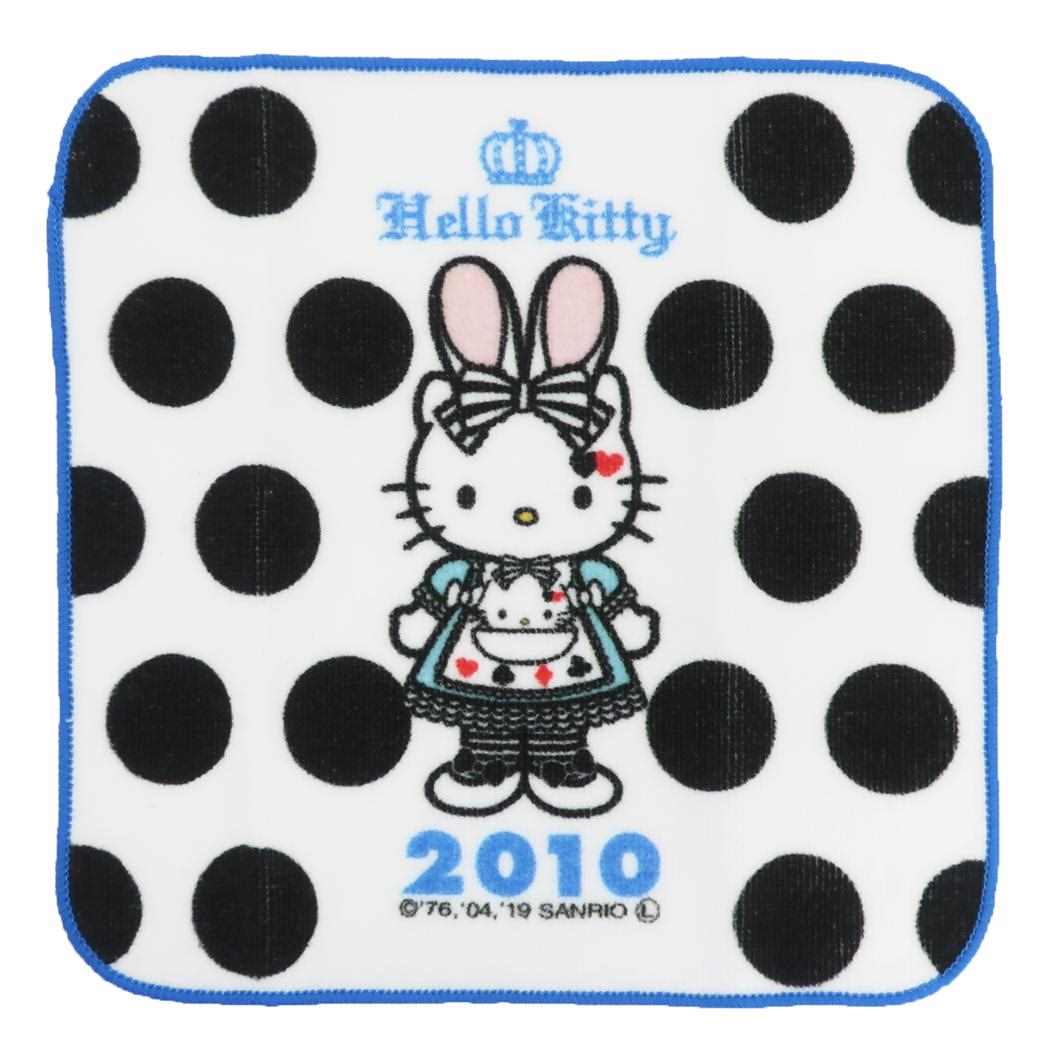 【ポイント10倍 & クーポン！】ハローキティ ミニタオル KT50th プチタオル 2010 サンリオ 野村タオル 入園入学準備 幼稚園 キャラクター グッズ メール便可 シネマコレクション