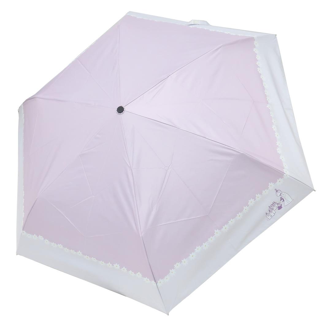 ムーミン 折り畳み傘 晴雨兼用折り畳み傘 50cm リトルミイときょうだいたち 北欧 スモールプラネット 折りたたみ傘 折畳み傘 UV-CUT加工 遮光 遮熱 ...