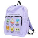 ポケットモンスター キッズリュック 22Lリュック パープル ポケモン マルヨシ 子供用かばん キャラクター グッズ シネマコレクション