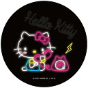 ハローキティ カンバッジ まじかる百貨店缶バッジ ネオン 1 サンリオ カルチュア エンタテインメント 絵が動く 変化 キャラクター グッズ メール便可 シネマ...
