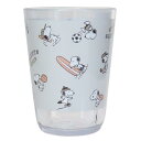 スヌーピー プラカップ クリアタンブラー370ml いろんなスポーツ ピーナッツ カミオジャパン プラコップ かわいい キャラクター グッズ シネマコレクション