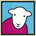 ハーディー 動物画 HERDY ハロー ピンク ブルー ユーパワー HD-05401 ギフト インテリア 取寄品 シネマコレクション