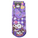 クロミ 女性用靴下 ソックス レディース ミュージックチェック サンリオ ジェイズプランニング かわいい キャラクター グッズ メール便可 シネマコレクション