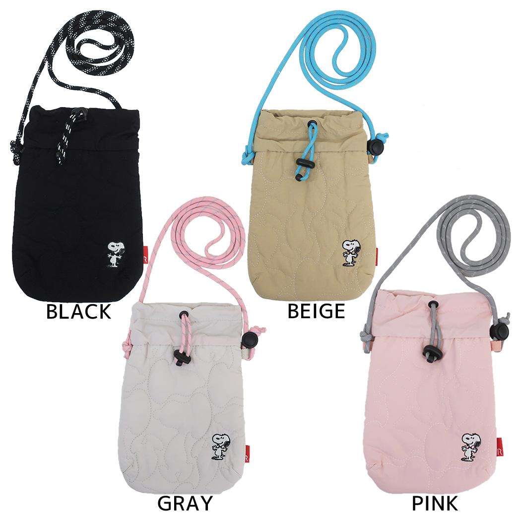 スヌーピー ショルダーバッグ IP BR ベビールー キルト Peanuts-9Q キルティングサコッシュ ピーナッツ ルートート 斜め掛け ななめ掛け スマホポーチ キャラクター グッズ メール便可 シネマコレクション