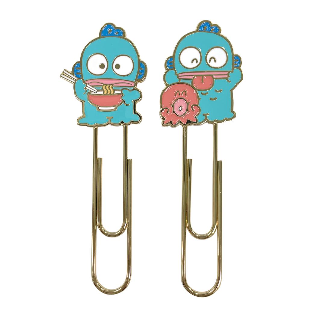 【12月は毎日ポイント10倍!】ハンギョドン クリップ メタルクリップセット 2個セット サンリオ アイアップ 事務用品 書類整理 ブックマーカー キャラクター...