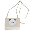 クリップポケット 横長どこでもポッケ もちもちぱんだ カミオジャパン キッズポシェット かわいい グッズ メール便可 シネマコレクション