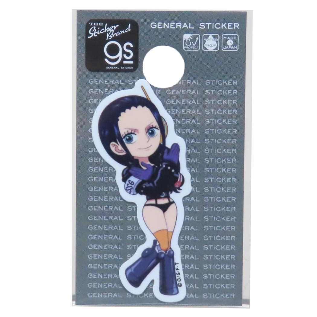 ワンピース ダイカットシール miniステッカー エッグヘッド編 ロビン SD 少年ジャンプ ゼネラルステッカー 耐水耐光 デコステッカー アニメキャラクター ...