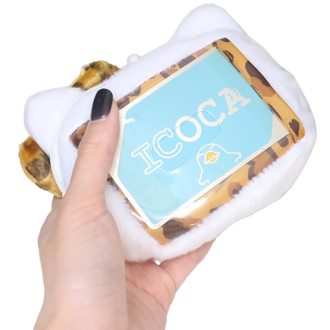 【ポイント10倍 & クーポン！】リール付きフェイスパスケース 定期入れ ハローキテ...
