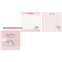 マイメロディ メモ帳 スクエアメモ 夜ののんびりタイム MM サンリオ エムプラン メモ用紙 メッセージ キャラクター グッズ メール便可 シネマコレクション