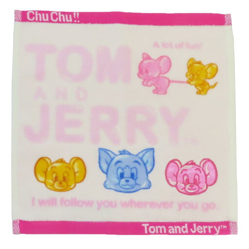 トムとジェリー ミニタオル シャーリングハンカチタオル キャンディーチュチュ ワーナーブラザース 丸眞 汗拭きタオル キャラクター グッズ メール便可 シネマコレクション トムとジェリー ミニタオル シャーリングハンカチタオル キャンディーチュチュ ワーナーブラザース 丸眞 汗拭きタオル キャラクター グッズ メール便可 シネマコレクション
