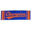 Champion スポーツタオル ミニバスタオル ビビッドロゴ BL 丸眞 プレゼント スポーツ グッズ シネマコレクション