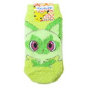 ポケットモンスター 子ども用防寒室内靴下 もっこもこ靴下 キッズソックス ニャオハ LGR ポケモン スモールプラネット ウォーマー雑貨 キャラクター グッズ ...