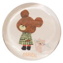くまのがっこう 箸置き ガラス丸箸置き ジャッキーとねこ 金正陶器 プレゼント かわいい チョップスティックレスト 絵本キャラクター グッズ メール便可 シネマ...