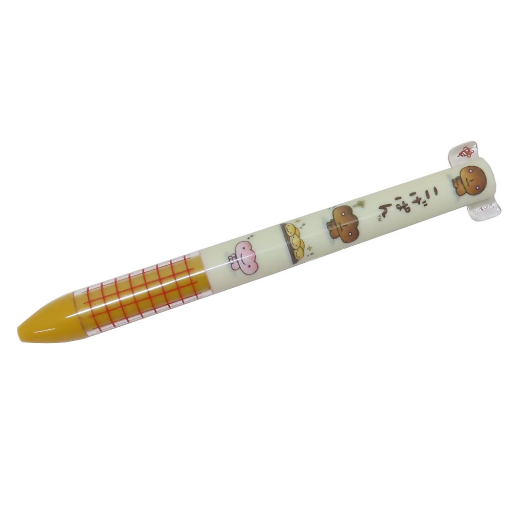 【12月は毎日ポイント10倍！】こげぱん 黒赤2色ボールペン mimiペン サンエックス funbox 文具 かわい..