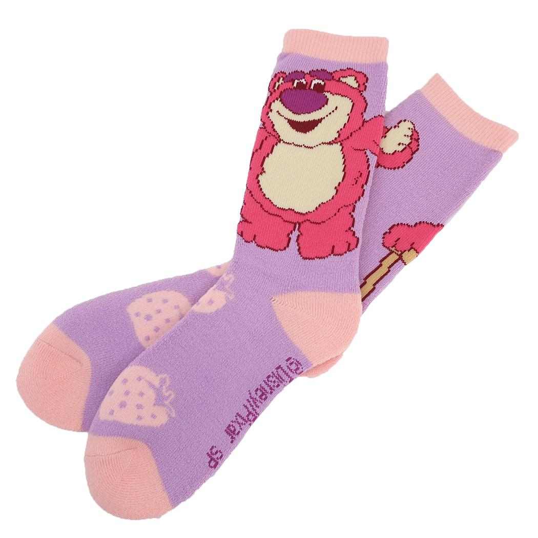 【ポイント10倍 & クーポン!】トイストーリー 女性用防寒室内靴下 ぽっかぽかルームソックス ロッツォ ディズニー スモールプラネット ウォーマー雑貨 キャラ...