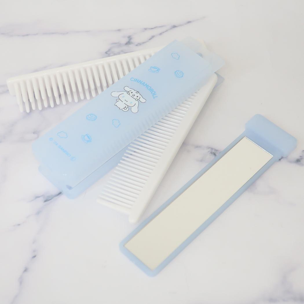 【最大1000円OFFクーポン！】折りたたみブラシ＆コーム ヘアブラシ シナモロール ...