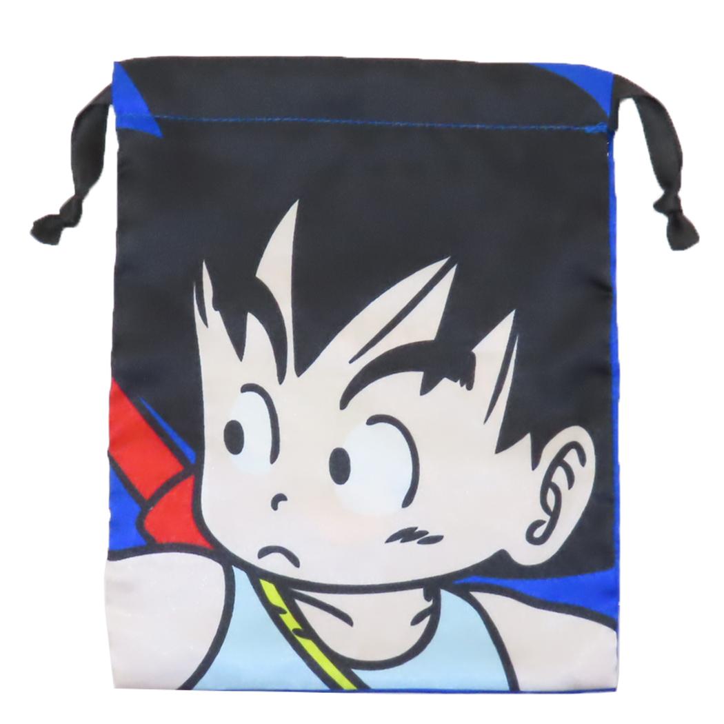 ドラゴンボール 巾着袋 リボン巾着 きんちゃくポーチ 悟空 アップ スモールプラネット 小物入れ アニメキャラクター グッズ メール便可 シネマコレクション