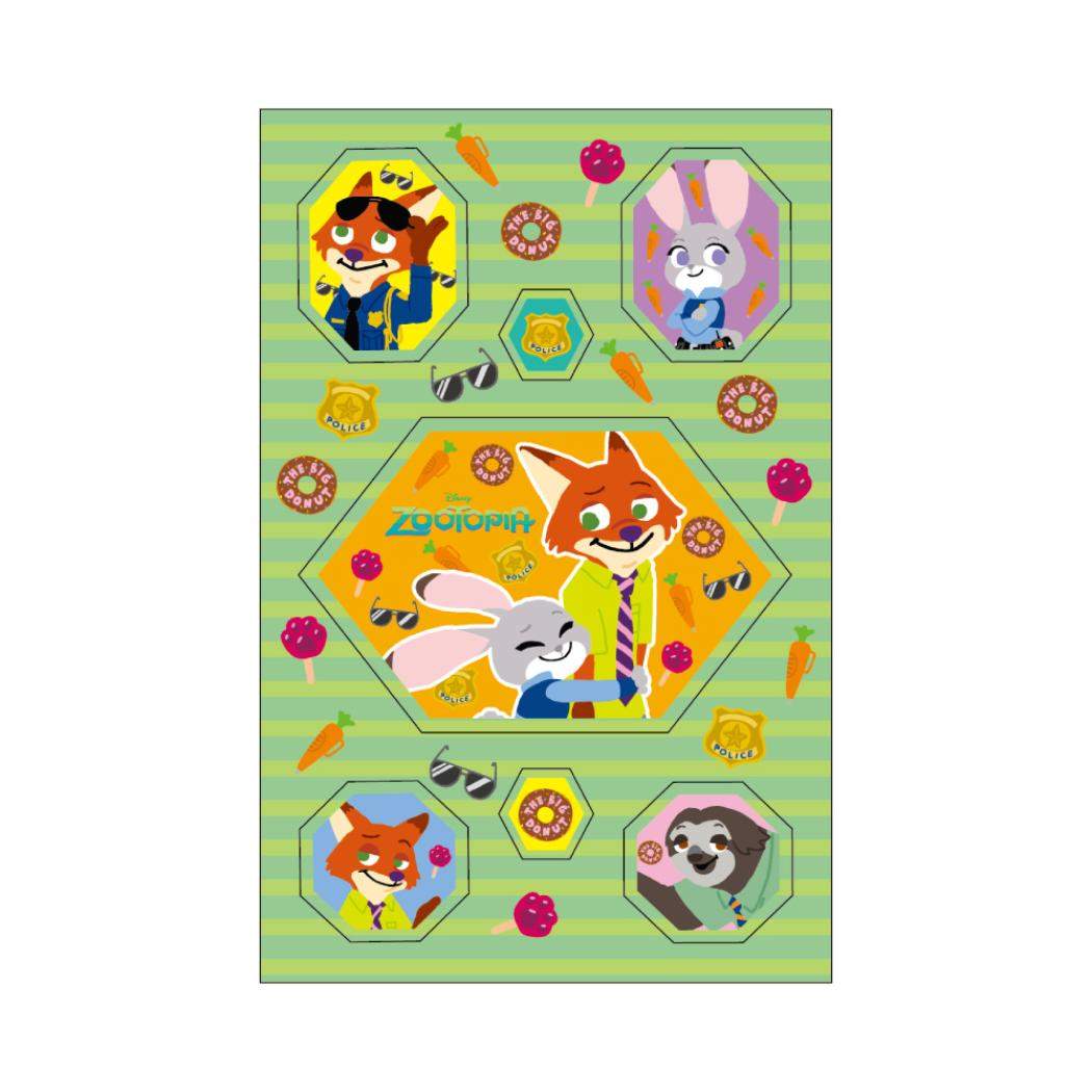 ズートピア ぽち袋 シール付きポチ袋 2枚セット ディズニー サンスター文具 お年玉 子供 お正月 キャラ..