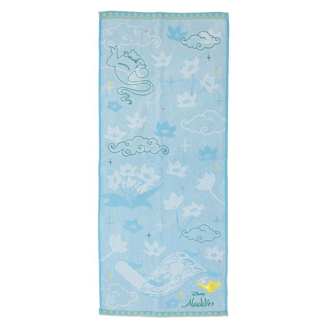 【ポイント10倍 & クーポン！】アラジン フェイスタオル シャーリングロングタオル アイコニックランプ..