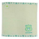 ケアベア ミニタオル ジャガードハンカチタオル グッドラックベア CareBears 丸眞 汗拭きタオル キャラクター グッズ メール便可 シネマコレクション