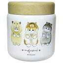 モフサンド スープジャー ステンレススープポット 300ml ハムにゃん mofusand 東亜金属 ランチ雑貨 フードポット 保温保冷 キャラクター グッズ ...
