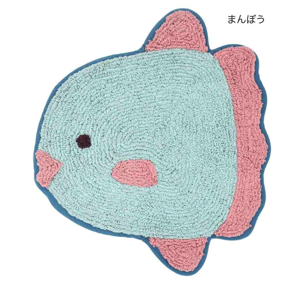 【12月は毎日ポイント10倍！】アニマルグッズ フロアマット マット 泳ごう まんぼう アニマル ト ...