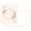 色紙 二つ折りメロディ色紙 ローズ クローズピン メッセージボード 寄せ書き 卒業 結婚 転勤 退職祝い グッズ シネマコレクション