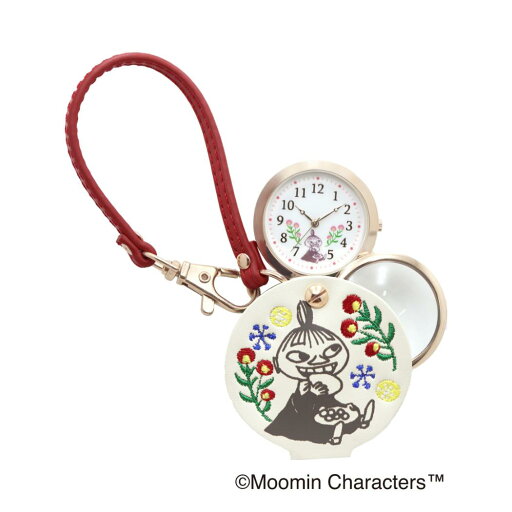 ムーミン 懐中時計 NEW刺繍入りハングウォッチ WH 北欧 フィールドワーク ストラップタイプ ルーペウォッチ バッグチャーム キャラクター グッズ シネマコレクション ムーミン 懐中時計 NEW刺繍入りハングウォッチ WH 北欧 フィールドワーク ストラップタイプ ルーペウォッチ バッグチャーム キャラクター グッズ シネマコレクション