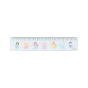 ディズニープリンセス ものさし 15cm定規 ディズニー サンスター文具 新学期準備文具 キャラクター グッズ メール便可 シネマコレクション