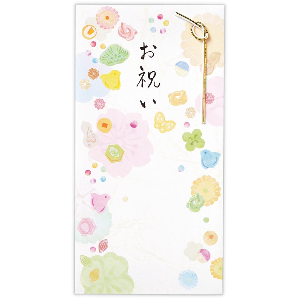 【ポイント10倍！】祝儀袋 御祝 ふきよせ 日本ホールマーク 金封 封筒 お祝い袋 グッズ メール便可 シ..