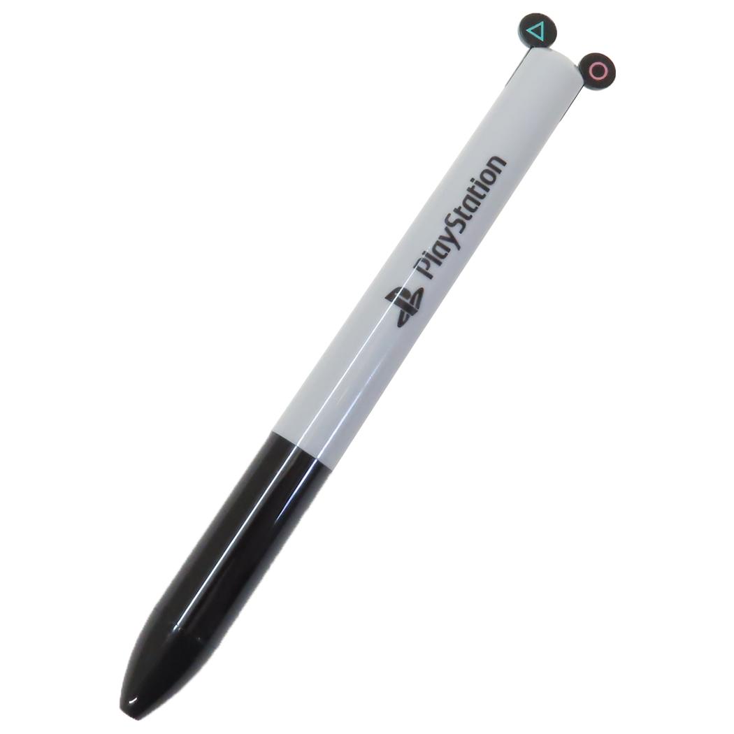 プレイステーション PlayStation 黒赤2色ボールペン mimiペン funbox 新学期準備文具 ゲーム プレステ ..