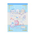 ちいかわ メモ帳 メモA6 ティータイム サンスター文具 新学期準備文具 キャラクター グッズ メール便可 シネマコレクション
