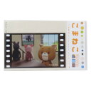 こまねこ ステッカー 映画風フィルムステッカー みつめる ゼネラルステッカー 耐水耐光 デコステッカー キャラクター グッズ メール便可 シネマコレクション