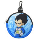 ドラゴンボールDAIMA ミニポーチ 丸型カラビナ付きポーチ ネオプレーン ベジータ ミニ ケイカンパニー 小物入れ アニメキャラクター グッズ メール便可 シネマコレクション