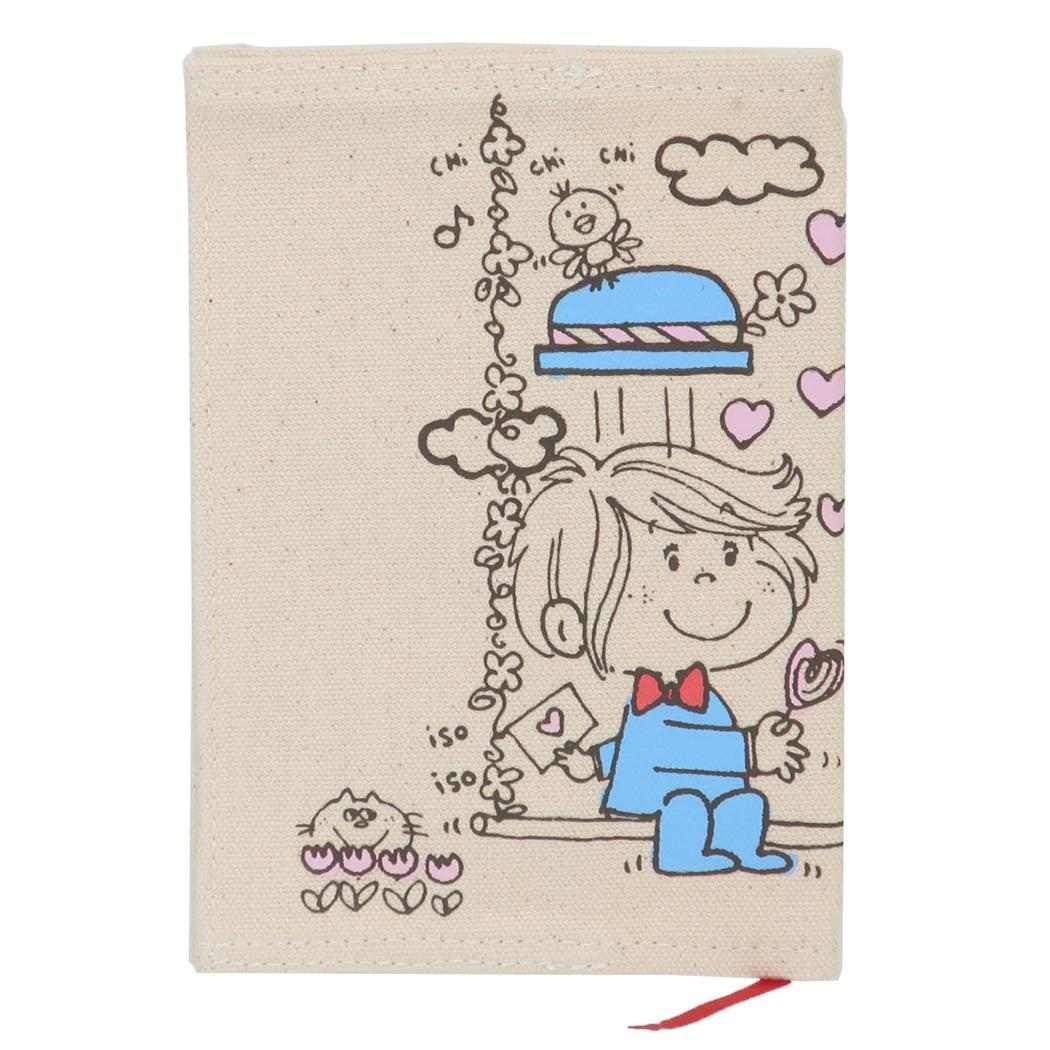 【12月は毎日ポイント10倍!】水森亜土 文庫本カバー ブックカバー フタリ ワタナベ 文庫本サイズ キャラクター グッズ メール便可 シネマコレクション