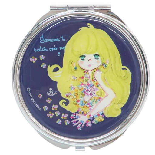 水森亜土 手鏡 コンパクトミラー サムワン ワタナベ ファッション雑貨 キャラクター グッズ メール便可 シネマコレクション 水森亜土 手鏡 コンパクトミラー サムワン ワタナベ ファッション雑貨 キャラクター グッズ メール便可 シネマコレクション