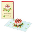 グリーティングカード 誕生お祝い 立体カード GLPケーキ2 日本ホールマーク バースデーカード メッセージカード グッズ メール便可 シネマコレクション